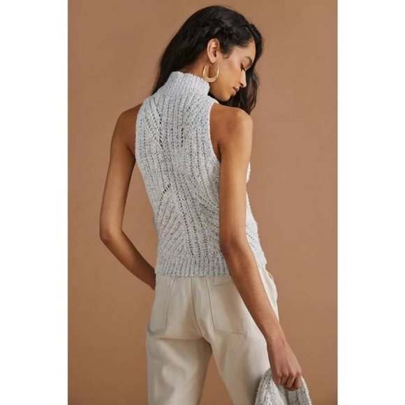 Anthropologie Two Piece Knit Turtleneck Sweater Set - Picture 5 of 15